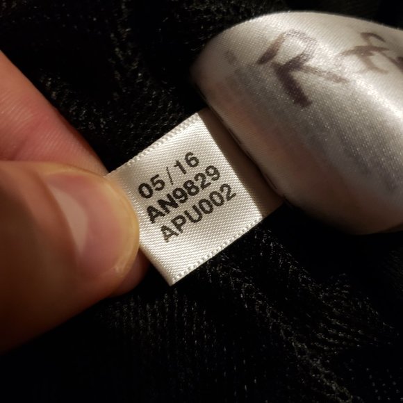 Adidas Full Zip Performance Jacket Black | Youth Large Women's Small Breathable - Picture 7 of 10